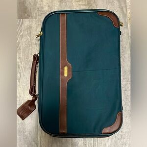 Vintage Jaguar Designer Luggage Briefcase Suitcase